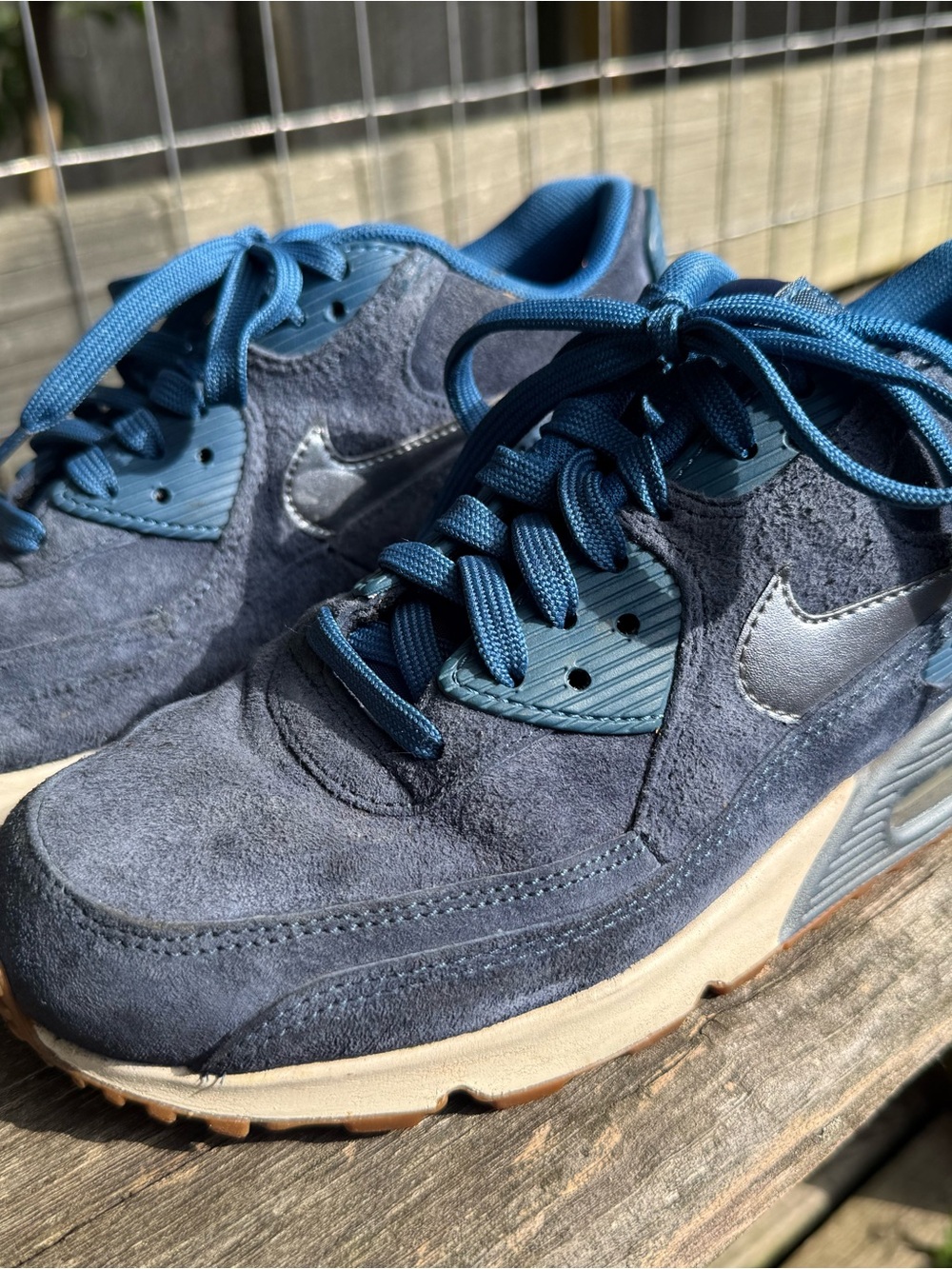 Blue Nike Airmax 90’s Used